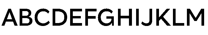 Amica Medium Font UPPERCASE