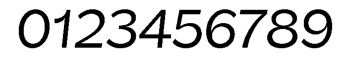 Amica Regular Italic Font OTHER CHARS