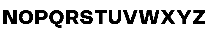 Ampere Black Font UPPERCASE