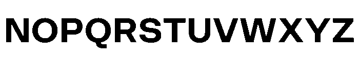 Ampere Bold Font UPPERCASE