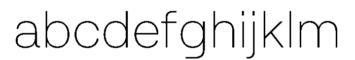Ampere Extra Light FONT