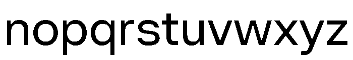 Ampere Regular Font LOWERCASE