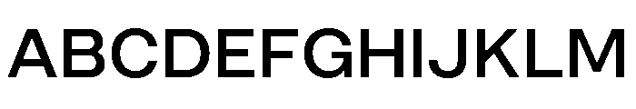 Ampere Semi Bold Font UPPERCASE