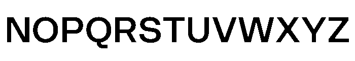 Ampere Semi Bold Font UPPERCASE