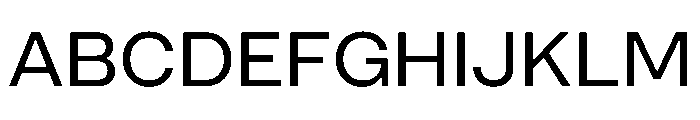 Ampere Font UPPERCASE