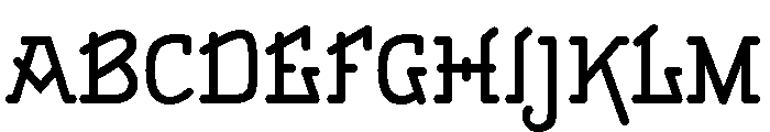 Amsterdam Old Style Bold Font UPPERCASE