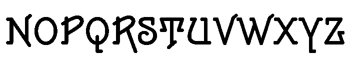 Amsterdam Old Style Bold Font UPPERCASE