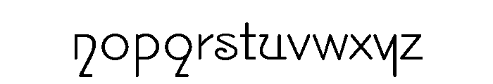 Amsterdam Old Style Light Font LOWERCASE