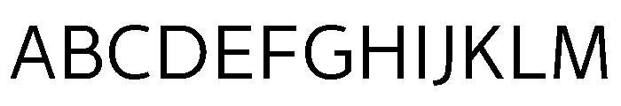 Andale Mono Light Font UPPERCASE