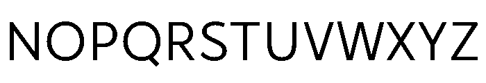 Andale Mono Light Font UPPERCASE