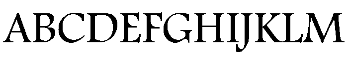 Andalus Regular Font UPPERCASE