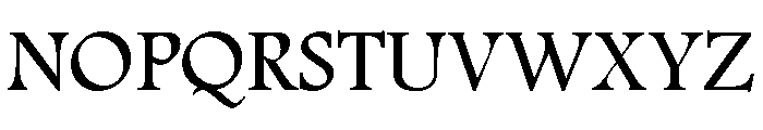 Andalus Regular Font UPPERCASE