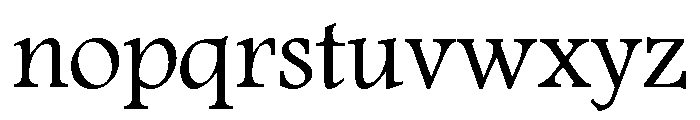 Andalus Regular Font LOWERCASE