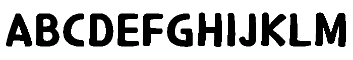 Andong Katuri Regular Font UPPERCASE