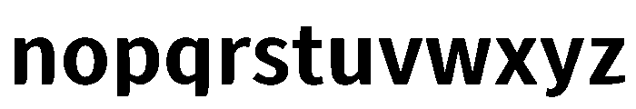 Andong Wolyeonggyo Regular Font LOWERCASE
