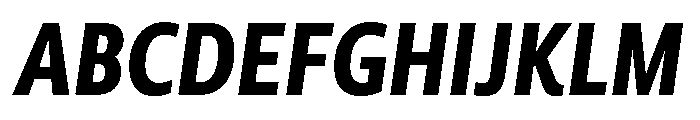 Annuario Variable Bold Italic Font UPPERCASE