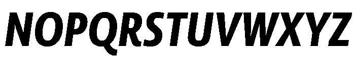 Annuario Variable Bold Italic Font UPPERCASE
