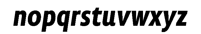Annuario Variable Bold Italic Font LOWERCASE