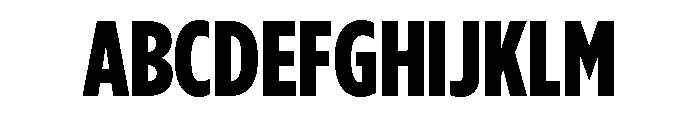 Annuario Variable Bold Font UPPERCASE