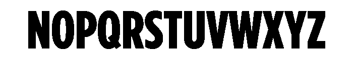 Annuario Variable Bold Font UPPERCASE