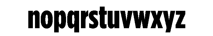 Annuario Variable Bold Font LOWERCASE