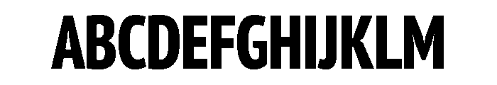 Annuario Variable Extra Bold Font UPPERCASE