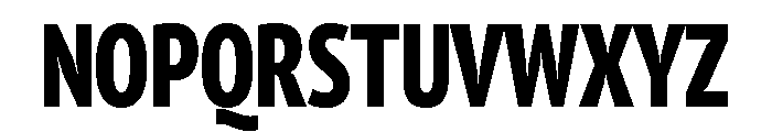 Annuario Variable Extra Bold Font UPPERCASE