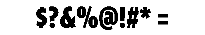 Annuario Variable Heavy Font OTHER CHARS