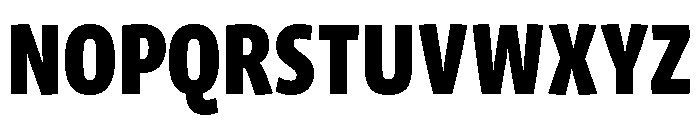 Annuario Variable Heavy Font UPPERCASE