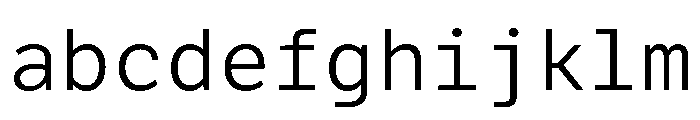 Antarctican Mono Light FONT