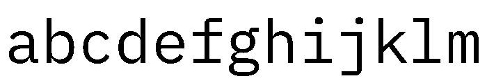 Antarctican Mono Regular FONT