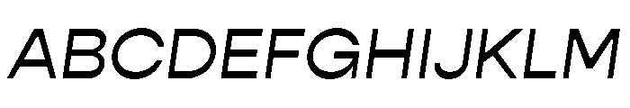 Antipol Variable Italic Font UPPERCASE