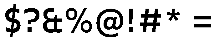 Antipol Variable Medium Font OTHER CHARS