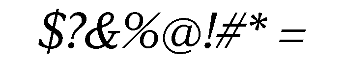 Antonia Variable Light Italic Font OTHER CHARS