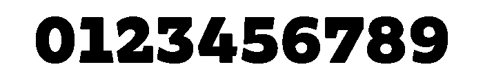 Anultra Slab Bold Font OTHER CHARS