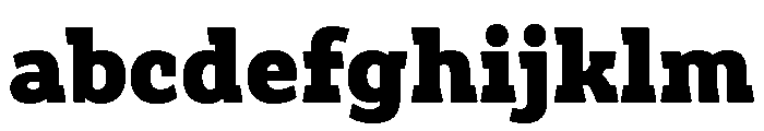 Anultra Slab Bold FONT