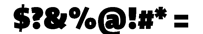 Anultra Slab Medium Font OTHER CHARS