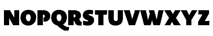 Anultra Slab Medium Font UPPERCASE