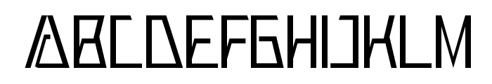 Anaxas-CondensedRegular Font UPPERCASE