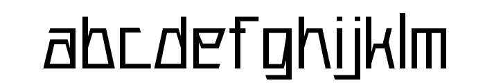 Anaxas-CondensedRegular Font LOWERCASE