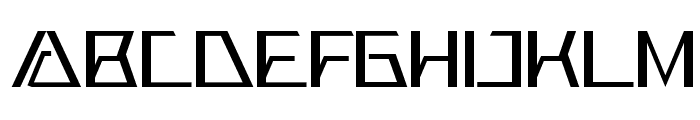 Anaxas Font UPPERCASE