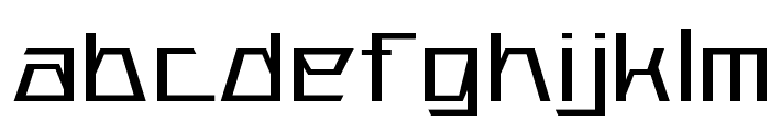 Anaxas Font LOWERCASE