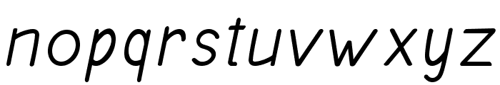 Ancron-Bold Font LOWERCASE