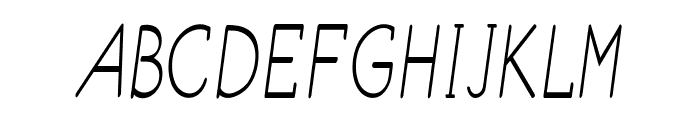 Ancron-CondensedRegular Font UPPERCASE