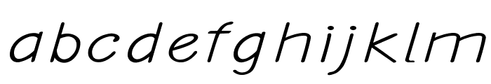 Ancron-ExtraexpandedRegular Font LOWERCASE