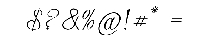 Andorra Font OTHER CHARS