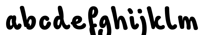 Aniek ExtraBold Font LOWERCASE