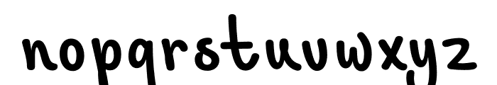 Aniek SemiBold Font LOWERCASE