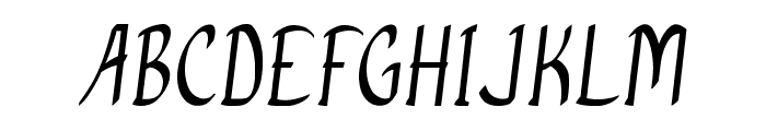 Anish-CondensedBold Font UPPERCASE