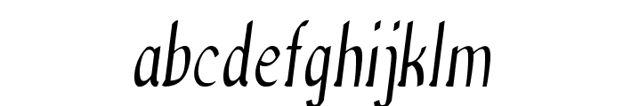 Anish-CondensedBold Font LOWERCASE